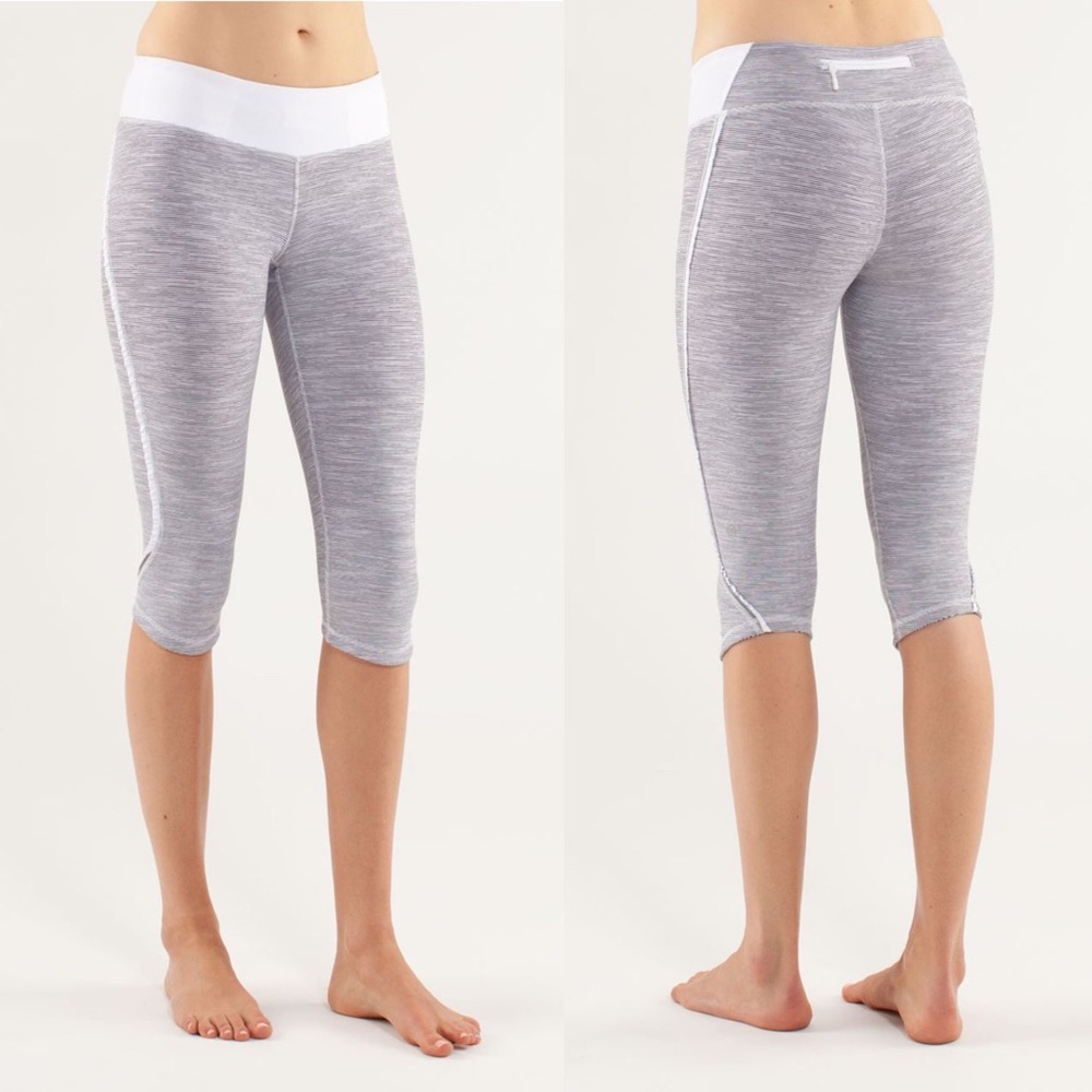lululemon | run fast and free crop wee are from space 6 - Picture 2 of 7